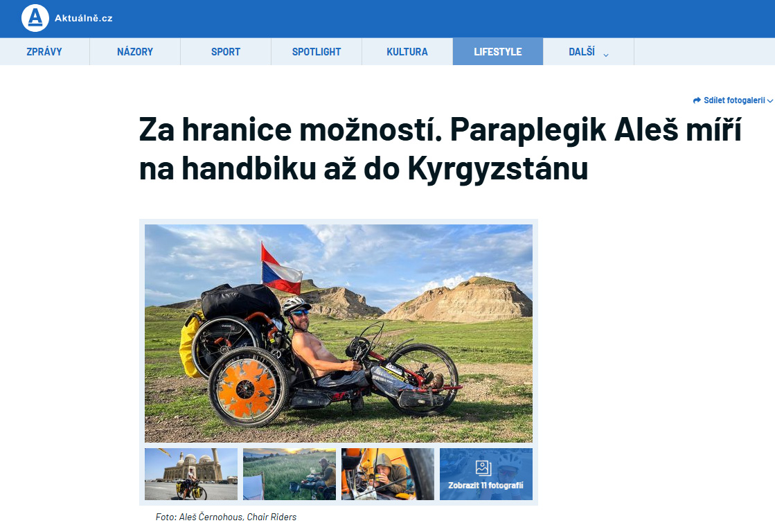 Aktaualne.cz mapuje cestu peera Aleše